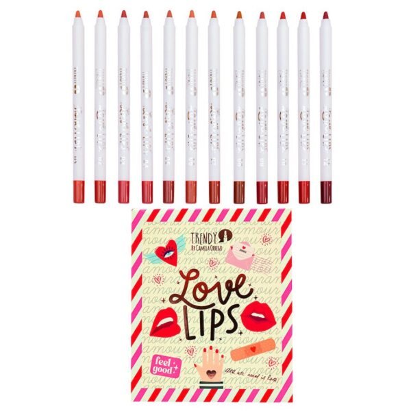 Set de Delineadores de Labios Love Lips